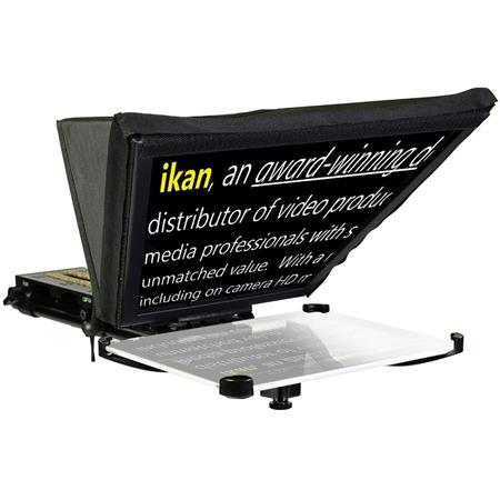 iKan Elite iPad Teleprompter Kit - for Small to Mid-Size Cameras, Compatible with Any iPad Teleprompter Software Application