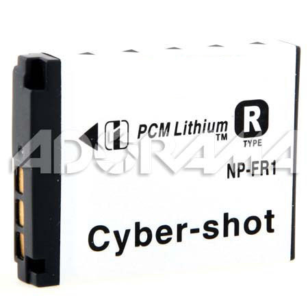 Adorama Replacement Lithium Ion Battery for Sony FR-1 Digital Camera Battery, 3.6v, 1300mAh