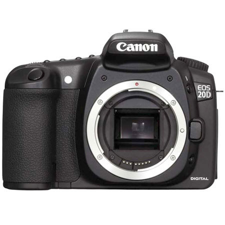 Canon EOS-20D Digital SLR Camera Body Kit, 8.2 Megapixels, Interchangeable Lenses - Refurbished By Canon U.S.A. image