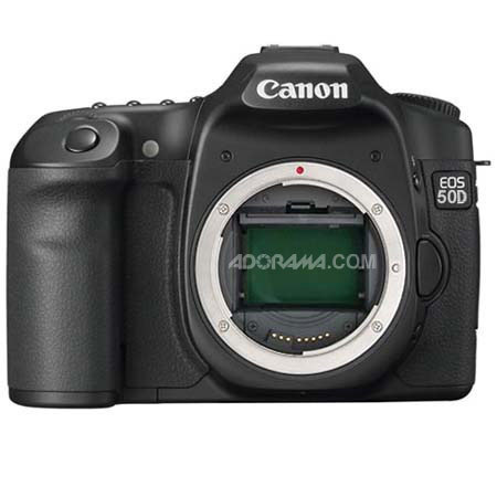 Canon EOS 50D Digital SLR Camera Body Kit, 15.1 Megapixels with USB Interface &amp; 3" LCD, Black image
