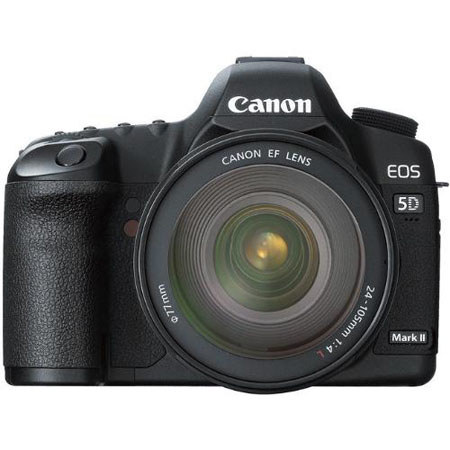 Canon EOS-5D Mark II Digital SLR Camera Body Kit with EF 24-105L Image Stabilized Lens image