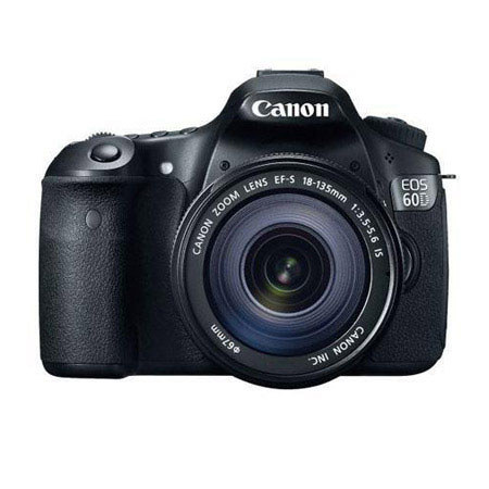 Canon EOS 60D Digital SLR Camera Body Kit, 18 Megapixel, Black with EF 18-135mm f/3.5-5.6 IS Lens - U.S.A. Warranty - Special Promotional Bundle