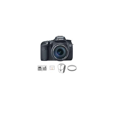 Canon EOS-7D Digital SLR Camera / Lens Kit, with Canon EF-S 18-135mm f/3.5-5.6 IS Auto Focus Lens - Bundle - with 16GB Compact Flash Memory Card, Camera Shoulde