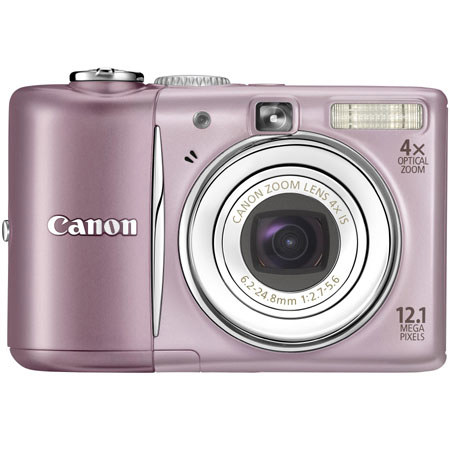Canon Powershot A1100 IS Digital Camera - Pink - Refurbished image