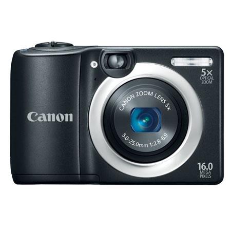 Canon PowerShot A1400 16 Megapixel Digital Camera - Black