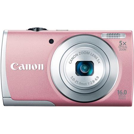 Save on Canon PowerShot A2600 16 Megapixel Digital Camera - Pink