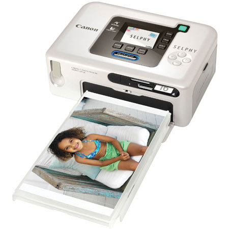 Canon Selphy CP-730, 4" x 6" &amp; 4" x 8" Dye-Sublimation Thermal Photo Printer with USB Interface, Memory Card Slot, 2.0" LCD image