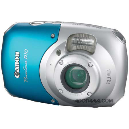 Canon PowerShot D10 Compact Digital Camera, WaterProof - Refurbished image