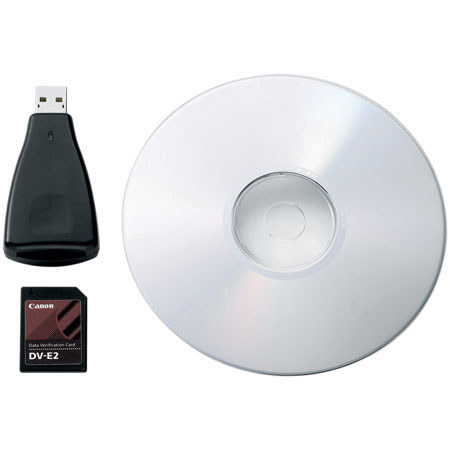 Canon Data Verification Kit DVK-E2, Image File Verification Hardware & Software for Windows.