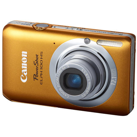 $109.00 Canon PowerShot Elph 100 HS Digital ELPH Camera, 12.1MP, 4x Optical Zoom