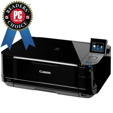 Canon PIXMA MG5220 Wireless Inkjet Photo All-in-One Printer with PP-201 Bonus Paper, 2.4&quot; LCD, 9600 x 2400 Color dpi Print Resolution image