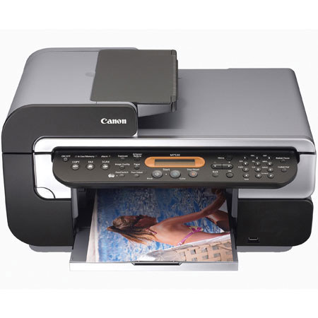Canon PIXMA MP530 All-in-One Multi-functional Photo Inkjet Printer, Scan, Copy, Fax &amp; Camera Direct Printing, 30 Page ADF, USB Interface, for Mac &amp; Windows. image
