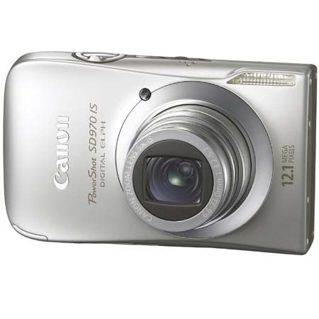 Canon PowerShot SD970 IS Digital ELPH Camera with 12.1 Megapixel, 5x Optical Zoom, 4x Digital Zoom, 3.0" TFT Color LCD Display image