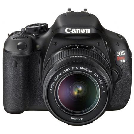 Canon EOS Rebel T3i Digital SLR Camera, 18 Megapixel, Full HD Movie Mode, Canon EF-S 18-55mm f/3.5-5.6 IS II Lens
