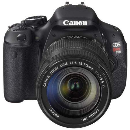 Canon EOS Rebel T3i Digital SLR Camera, 18 Megapixel, Full HD Movie Mode, EF-S 18-135mm f/3.5-5.6 IS Lens - U.S.A.