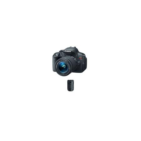 Canon EOS Rebel T5i DSLR Camera with 18-55mm IS STM Lens - Bundle - with Canon EF-S 55-250mm f/4-5.6 IS STM Lens