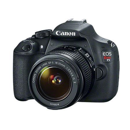 Canon EOS Rebel T5 DSLR Camera with EF-S 18-55mm f/3.5-5.6 IS II Lens - Special Promotional Bundle