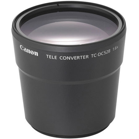 Canon TC-DC58B, 1.5x Tele Conversion Lens for the PowerShot S2 IS, S3 IS and S5 IS Digital Cameras. image