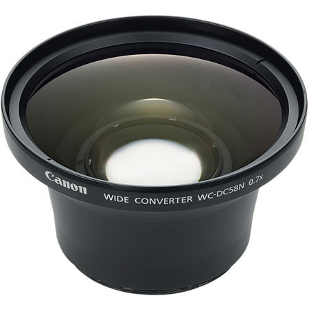 Canon WC-DC58, 0.8x Wide Angle Conversion Lens for the Powershot G3, G5, G6, A610, A620, A700 Digital Cameras. image