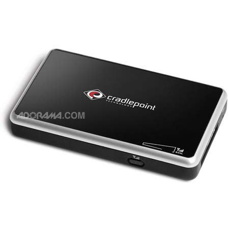 Cradlepoint CTR500 Cellular Travel Router, EVDO and HSDPA Network Support, WiFi Standards image