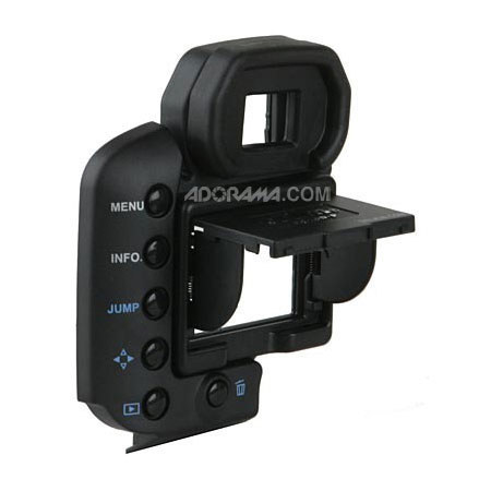 Delkin Professional Pop-up Shade &amp; Protective Cover for Canon EOS 10D LCD Screen, Snap On image