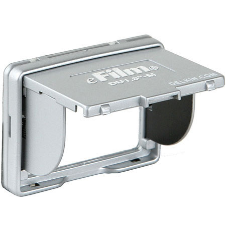 Delkin 1.8" Universal Pop-Up Shade for Point &amp; Shoot Digital Camera LCD Screens - Silver Finish image