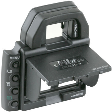 Delkin Professional Pop-up Shade &amp; Protective Cover for Konica-Minolta Maxxum 5D LCD Screen, Snap On image