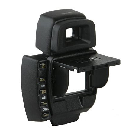 Delkin Professional Pop-up Shade &amp; Protective Cover for Nikon D-70S LCD Screen, Snap-On image