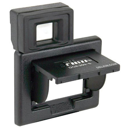Delkin Pop-up Shade &amp; Protective Cover for Olympus E-300 LCD Screen, Snap On image