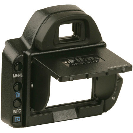 Delkin Professional Pop-up Shade &amp; Protective Cover for Pentax iST DL LCD Screen, Snap On image