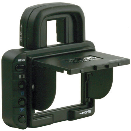 Delkin Professional Pop-up Shade &amp; Protective Cover for the Sony A100 LCD Screen, Snap On image