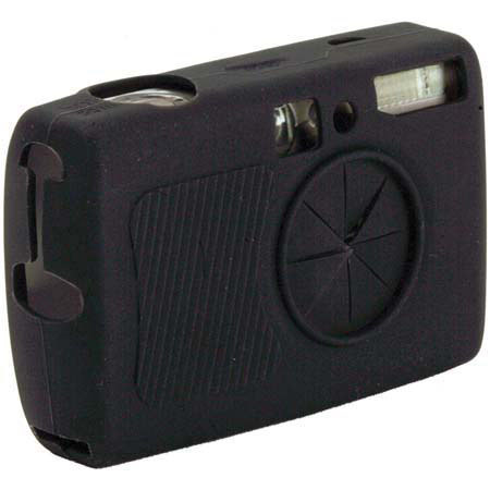 Delkin Snug-It, Silicone Digital Camera Skin for the Canon SD870 &amp; Ixus 860, Black, with Neck &amp; Wrist Straps image