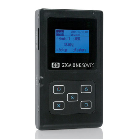 Jobo Giga One Ultra, 120 GB Ultra Fast Portable Memory Card Backup Storage Device with USB 2.0 Interface. image