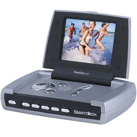 SmartDisk FTX-XT80 FlashTrax XT 80GB Portable Hard Drive &amp; MP3 Player With 3.6" LCD Screen image