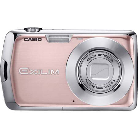 Casio Exilim Card EX-S5 Digital Camera with 10.1 Megapixel, 3x Optical Zoom, 4x Digital Zoom, 2.7" TFT Color LCD Display, Pink image