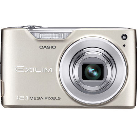 Casio Exilim Zoom EX-Z450 12.1 Megapixel Digital Camera with 4x Digital Zoom, 3.0" Super Clear LCD, Gold image