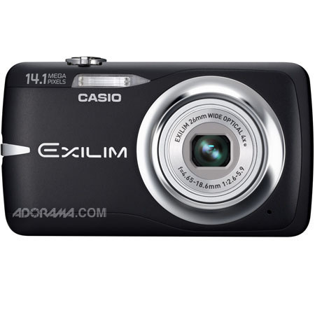 Casio Exilim Zoom EX-Z550 14.1 Megapixel Digital Camera with 4x Ultra Wide Optical Zoom, 2.7 inch LCD Display, 720p HD Video, Black image