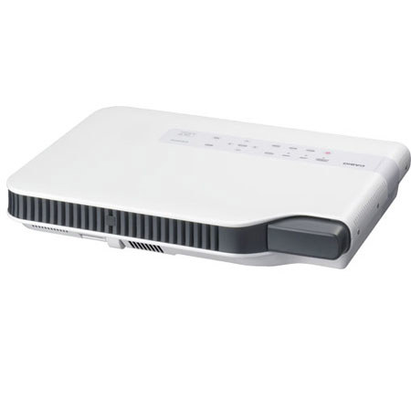 Casio XJ-A256 Slim DLP WXGA Projector with Wireless LAN Adapter, 3000 Lumens, 1280x800 Resolution, 2 x Optical Zoom, 1W Speaker