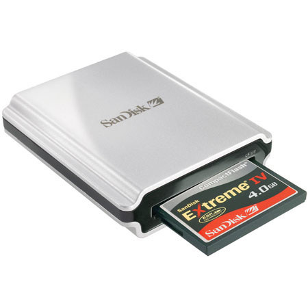 SanDisk 2 GB Extreme IV Compact Flash Memory Card with a FireWire Reader Bundle image
