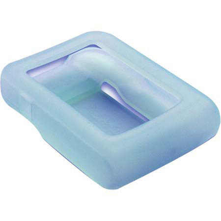 SanDisk Sansa e100 Series Blue Silicone MP3 Carrying Case image
