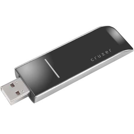 SanDisk Cruzer Contour Extreme, 8 GB USB Flash Drive with U3 smart Drive Technology, USB 2.0 Interface image