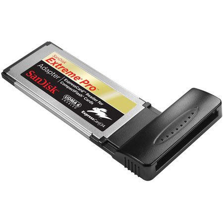 SanDisk Extreme Pro ExpressCard Adapter for High Performance Compact Flash Cards image