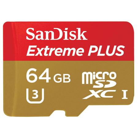 UPC 619659133979 product image for SanDisk Extreme Plus 64GB microSDXC Class 10, Up to 95MB/s Speed | upcitemdb.com