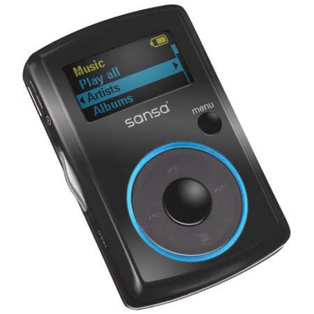 SanDisk Sansa Clip Series 4 GB MP3 Player, Black image