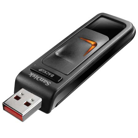 SanDisk Ultra Backup USB Flash Drive - 16 GB image