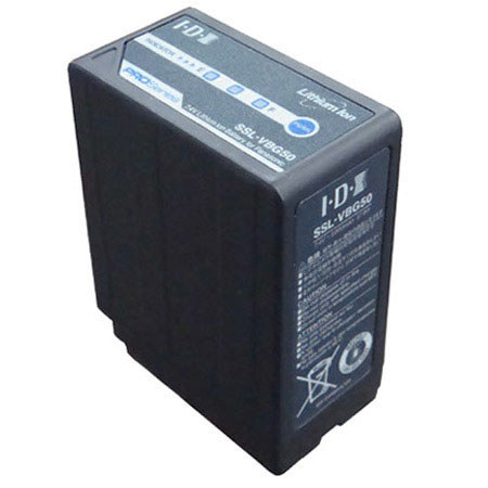 IDX 7.4V, 5000mAh NP Style Lithium Ion Battery With "Secured Interface". For Panasonic AG-HM70 and AG-HMC150 Camcorders image