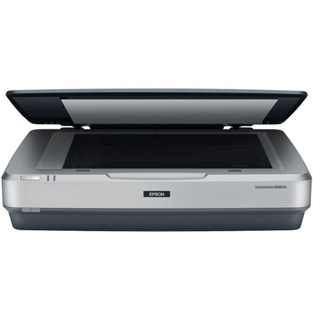 Epson Expression 10000XL Photo Scanner, 2400 dpi, 12.2x17.2" Large-format Flatbed Color Scanner for Professional Photographers.