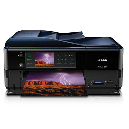 Epson Artisan 837 All In One Color Inkjet Printer - Refurbished by Epson