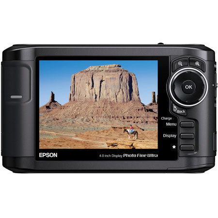 Epson P-5000 Photoviewer, Portable 80 GB Multimedia Storage &amp; Viewer with USB 2.0 Interface &amp; 4" LCD image