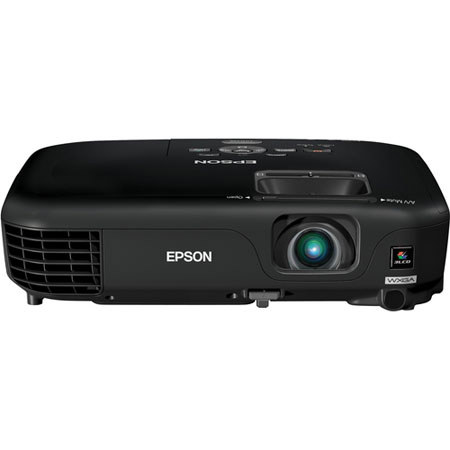 Epson PowerLite 1261W Multimedia Projector, 16:10 Aspect Ratio, 2800 Lumens Light Output, Native Resolution WXGA